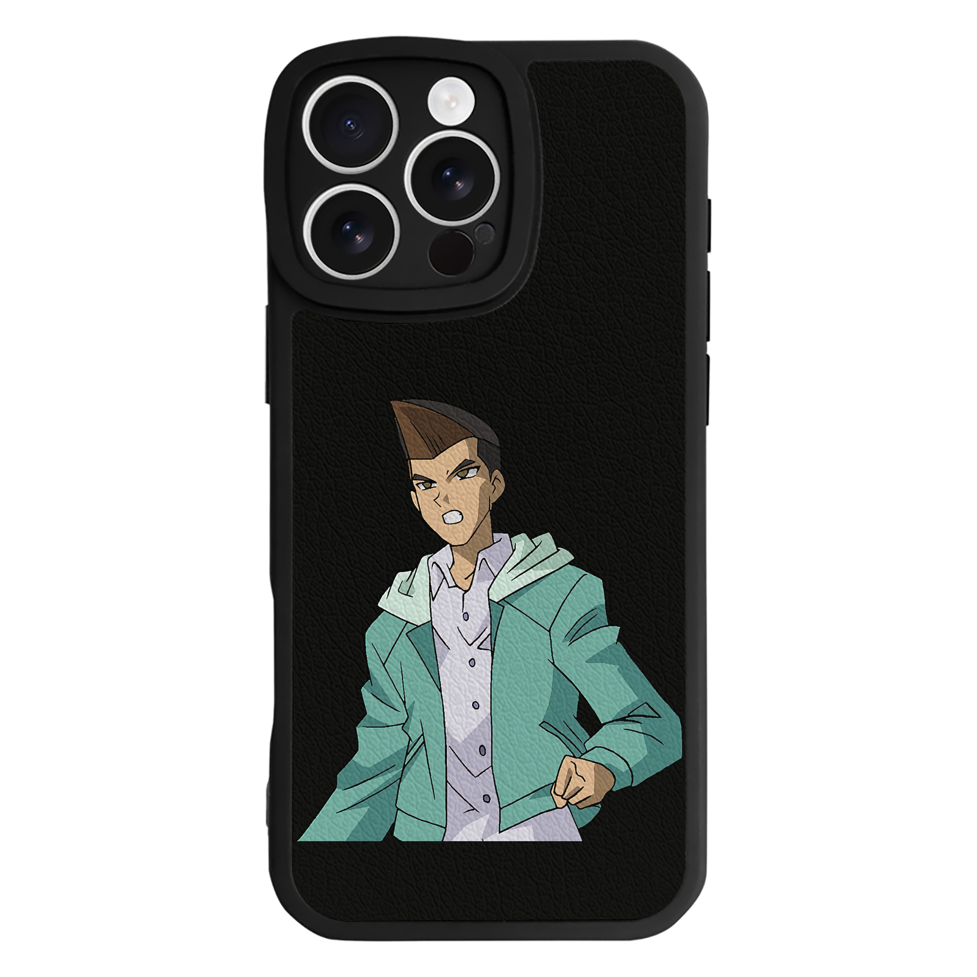 遊☆戯☆王 Yu-Gi-Oh! 【iPhone 16シリーズ対応】シリコンスマホケース（レザー調） 材質：シリコン